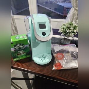 Mint Green Single Serve Coffee Maker